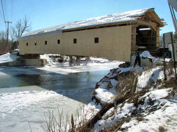 Buskirk Bridge, photo by Dick Wilson, March 15, 2005